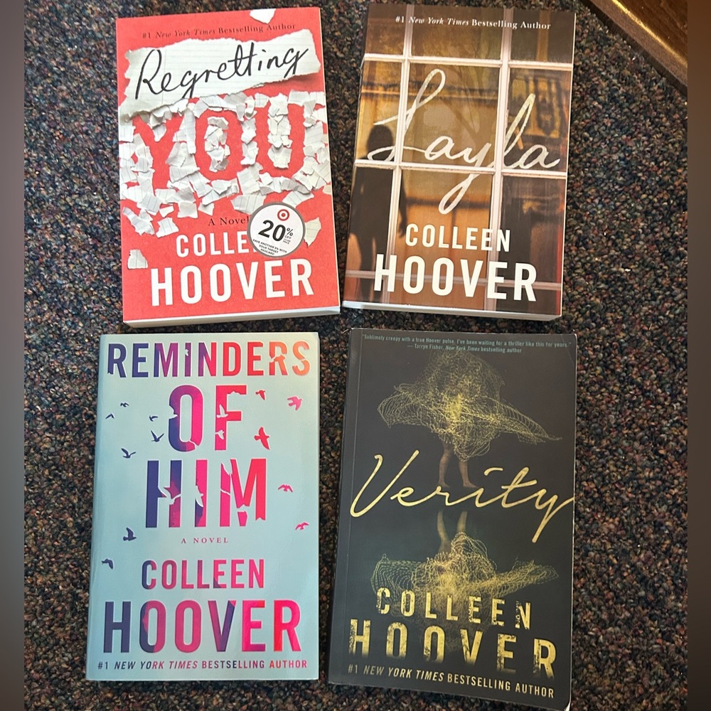 Colleen Hoover Book Set (4)
